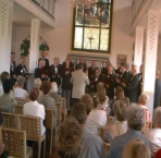 Chorkonzert in der Kirche von Gusev