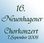  16.Neuenhagener Chorkonzert 